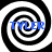 Four identical black-and-white spiral patterns arranged in a , each with blue text "TYLER" overlaid