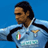 Pixelated static image of a person in a light blue sports jersey with black accents against a solid blue background, featuring visible Italian flag patch and partial sponsor text.