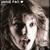 A pixelated grayscale image of a person with wavy hair, split into two vertical sections with text on the right.
