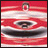 Animated contact sheet of a red and white ripple effect with changing text above and below the central swirl, displayed in a 4x3 grid layout.