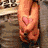 six distinct buddy icon images showing various subjects including hands, hearts, and text