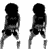 Animated sequence of a figure in dark clothing performing a dance with alternating leg and arm movements against white background.