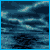 Animated sequence showing a ghost ship emerging from stormy waters with lightning, transitioning to static text overlays.