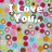 Floral-patterned background with white text reading "I Love You... It's That Simple..." in pixelated font.