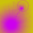 Four- of yellow and purple gradient backgrounds with shifting circular patterns connected by dotted lines