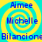 Four identical display blue text over a yellow and cyan spiral background with no visible animation changes