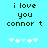 Pixelated text on cyan background with five white and light blue stars below, showing animation where star colors shift from left to right.