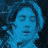 A blue-toned animated sequence shows a person with shoulder-length hair in six distinct poses across two , each frame displaying subtle facial and body position changes