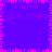 A static digital image with a purple background and pink pixelated border, displaying repeated text 'i love you chris' in light purple.