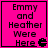 Four identical pink square with black text and a pixelated cursor icon, arranged in a