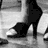 A 48x48 pixel animated contact sheet of nine frames showing Dinah Washington in various poses with high-heeled shoes, microphone, and text overlays.