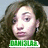Pixelated close-up of a person with long brown hair and a green banner reading 'OH!SLAP' at the bottom.