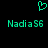 Green pixelated heart above two identical text strings on black background, with visible pixelation and color variation in text characters.