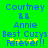 Green background with blue text reading 'Courtney', 'Annie', 'Best Cuizys', and 'Ferever!!' plus yellow star symbols.