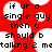 Red background with white circular shapes and black pixelated text reading "if ur a single guy then u should b talkng 2 metalng 2 me".