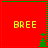 Red background with yellow 'BREE' text and green tree icons in four quadrants, alternating between two states.