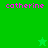 Green background with pink text 'catherine' and a small green star icon in two positions.
