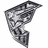 Pixelated grayscale icon with abstract pattern, text 'Famous' above and 'Bitch' below on white background.