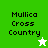 Green and white pixelated icon with "Mullica Cross Country" text, featuring a star symbol in two color variations.