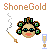 Pixel art character with green and brown hair, sunglasses, and a cigarette, holding a champagne glass in various poses.