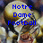 A pixelated image of a character with golden hair and white armor, overlaid with blue text warning about 'IRISH fever' being contagious.