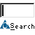 Two side-by-side search interface with blue triangular icons and 'Search' text below each