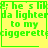 Green pixelated text on yellow background with four , two containing a heart symbol and one a star symbol in bottom-right corner