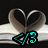 Pixelated icon shows a heart-shaped metallic ring with teal '4/3' text below on a dark background.