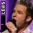 nine shows a person holding a microphone against a purple background, with text labels on the left side
