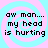 Four identical display pixelated text over a cyan and pink spiral background with no visible animation changes