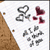 A four- of pixelated text and symbols on distinct backgrounds, each displaying unique visual content