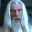 A 48x48 pixel buddy icon featuring a character with long white hair and a dark background on the left, next to "The Lord of the Rings: The Return of the King" text in gold lettering on the right.