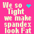 A static image with a bright pink background displays repeated text in light yellow and cyan pixelated symbols.