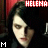 Animated contact sheet of six frames showing a person with dark hair and pale skin against red background, each frame displaying slight facial expression changes and text labels.
