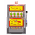 Animated slot machine icon with yellow display panels, green fruit symbols, and brown coin animations across nine frames.