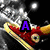 Six display sequential text changes over a character image with visible motion effects