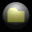 Yellow folder icon with rounded corners on a gray sphere, transitioning through multiple rotation angles against a black background.