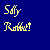 Yellow pixelated text on solid blue background reads 'Sally', 'Trux Are', 'Rogers!', 'For KIDS' in four separate lines.