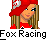 Pixel art buddy icon featuring a cartoon woman with red cap and shirt, alongside text elements on gray background.
