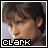 Three pixelated headshots of a young man with brown hair, each labeled 'CLARK' in blocky text below the image.