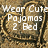 A static image with three heart-shaped outlines containing text on a textured brown background.
