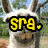 A pixelated llama with a wide smile appears in three , each showing different text overlays on its face