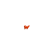 Red 'W' letters in various sizes and orientations on a gray background with one animated trail of motion lines.