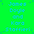 A static image with a bright green background displaying repeated text in light blue, arranged in and