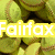 Yellow and green softball-themed icon with text overlays, showing a of softballs in the background