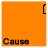 Animated orange background with black stick figure performing motion sequence, text labels change across frames.