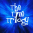 Blue radial burst background with white text reading 'The Time Trilogy' in top-left, 'Books 1 2 3' in top-right, and 'By Rob Roze' in bottom-left.