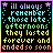 Pixelated text-based icon with gradient-colored words on black background, bordered by pastel rainbow frame and star symbols.