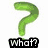 Green question mark icon with 'what?' text below, yellow peace sign smiley with 'Peace' text, blue background with '(two)' text, and Earth held by hands with '(earth)' text.