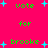 A bright pink background features green text reading 'vote for brooke' with blue plus signs scattered throughout, arranged in a pattern